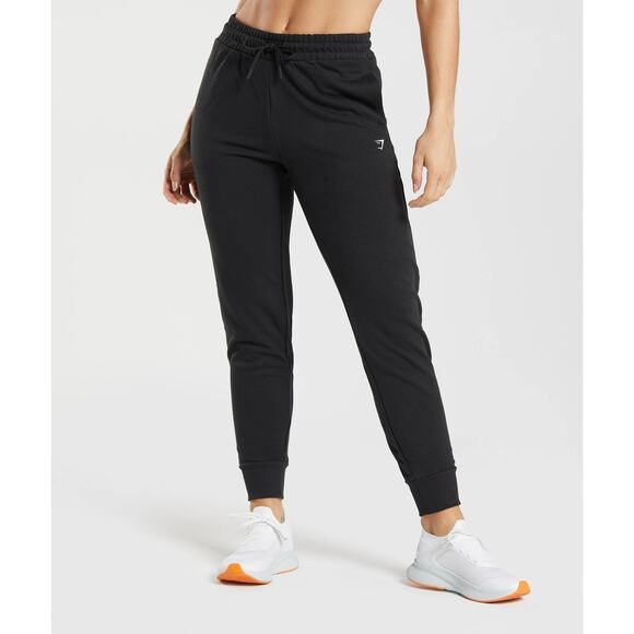 Gymshark Training Joggers Black Pants Women’s XS Performance Sporty Lounge Gym - Picture 1 of 5